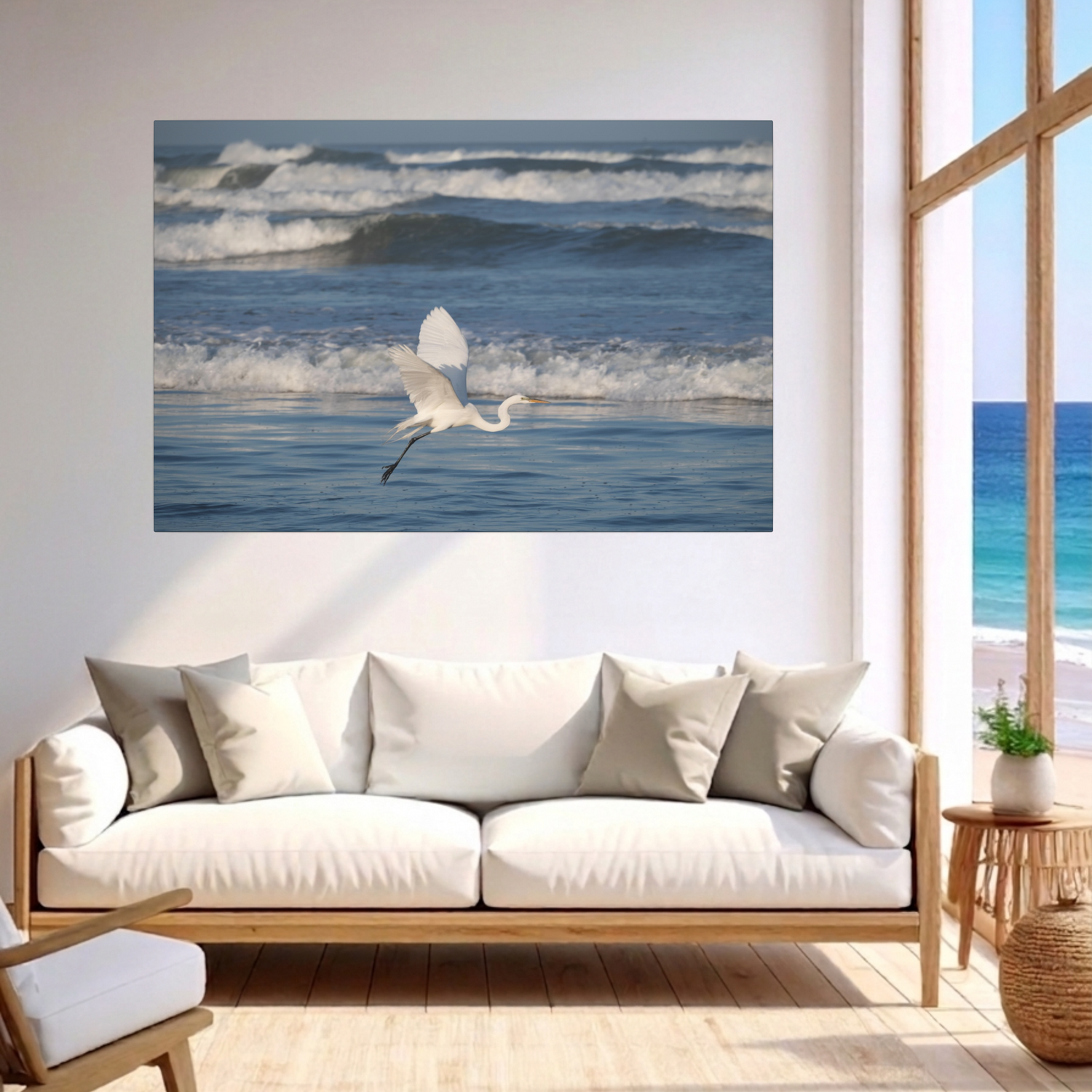 Coastal Birds Canvas Prints