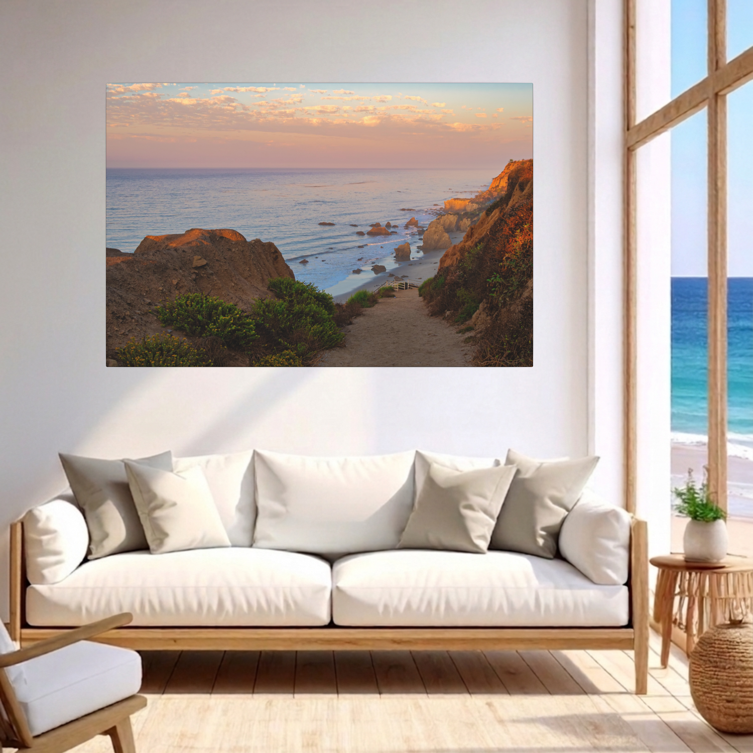 Malibu California Canvas Prints